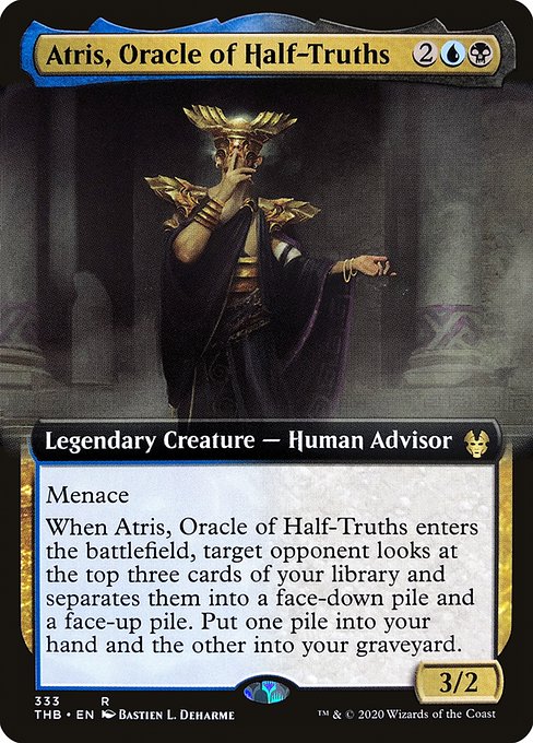 Atris, Oracle of Half-Truths (333) [Theros Beyond Death] [Extended Art]
