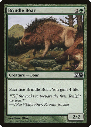 Brindle Boar (167) [Magic 2014]