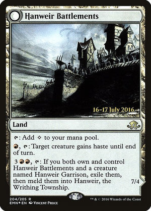 Hanweir Battlements (204s) [Eldritch Moon Promos]