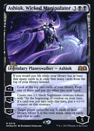 Ashiok, Wicked Manipulator (78s) [Wilds of Eldraine Promos]