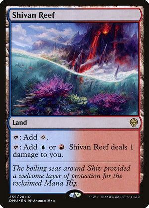 Shivan Reef (255) [Dominaria United]