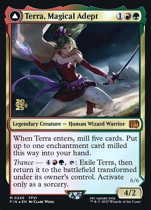 Terra, Magical Adept // Esper Terra (245s) [Final Fantasy Promos]