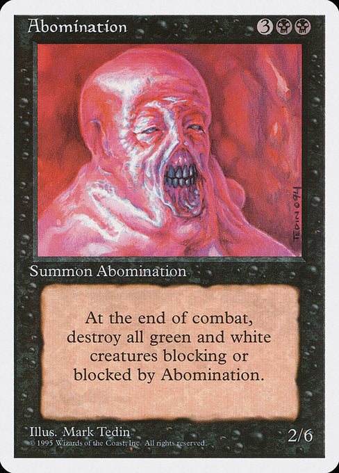 Abomination (117) [Fourth Edition]