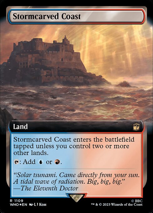 Stormcarved Coast (1109) [Doctor Who] [Extended Art]