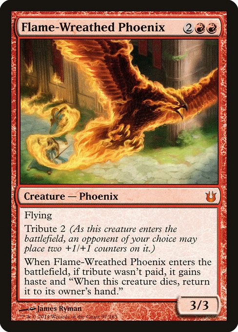 Flame-Wreathed Phoenix (97) [Born of the Gods]