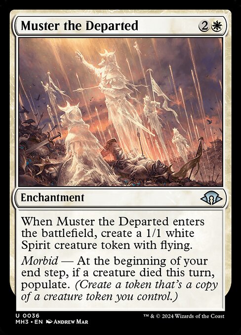 Muster the Departed (36) [Modern Horizons 3]
