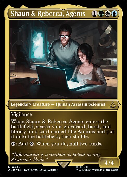 Shaun & Rebecca, Agents (247) [Assassin's Creed]