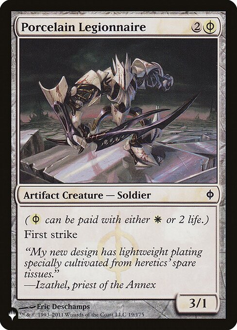 Porcelain Legionnaire (NPH-19) [The List]