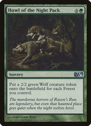 Howl of the Night Pack (187) [Magic 2010]
