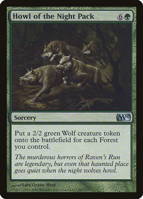 Howl of the Night Pack (187) [Magic 2010]