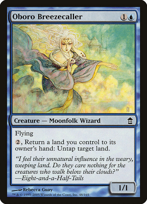 Oboro Breezecaller (48) [Saviors of Kamigawa]