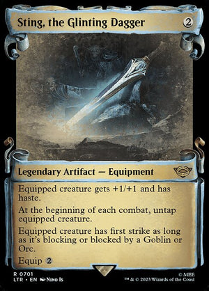 Sting, the Glinting Dagger (701) [The Lord of the Rings: Tales of Middle-earth] [Showcase]