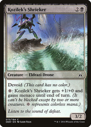 Kozilek's Shrieker (73) [Oath of the Gatewatch]