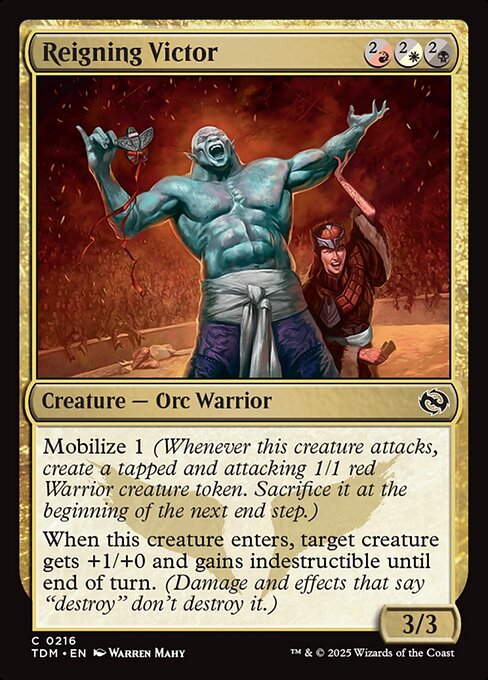 Reigning Victor (216) [Tarkir: Dragonstorm]