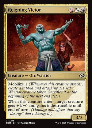 Reigning Victor (216) [Tarkir: Dragonstorm]