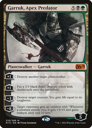 Garruk, Apex Predator (210) [Magic 2015]