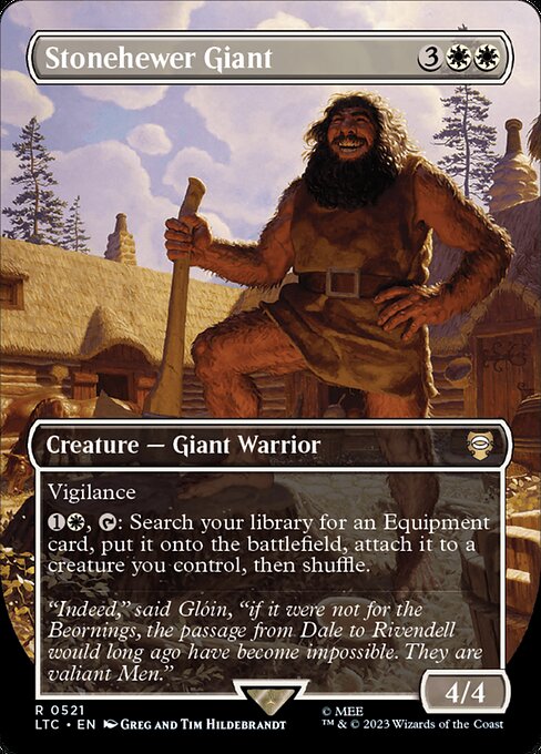 Stonehewer Giant (521) [Tales of Middle-earth Commander] [Borderless]