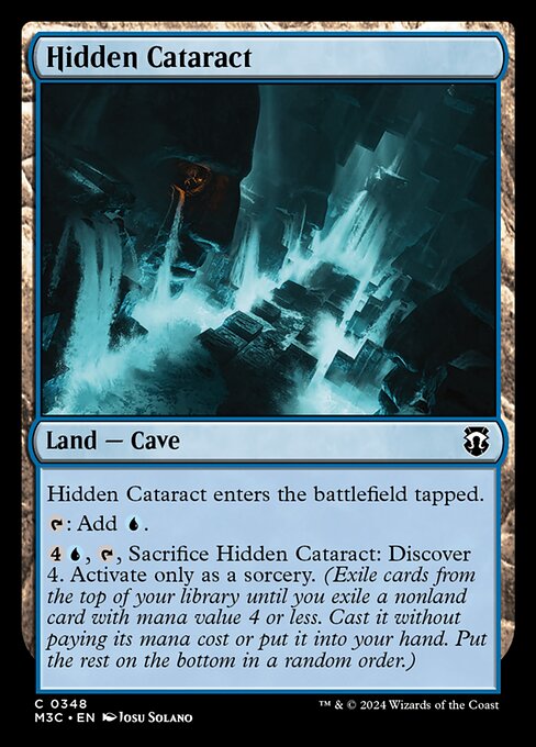 Hidden Cataract (348) [Modern Horizons 3 Commander]