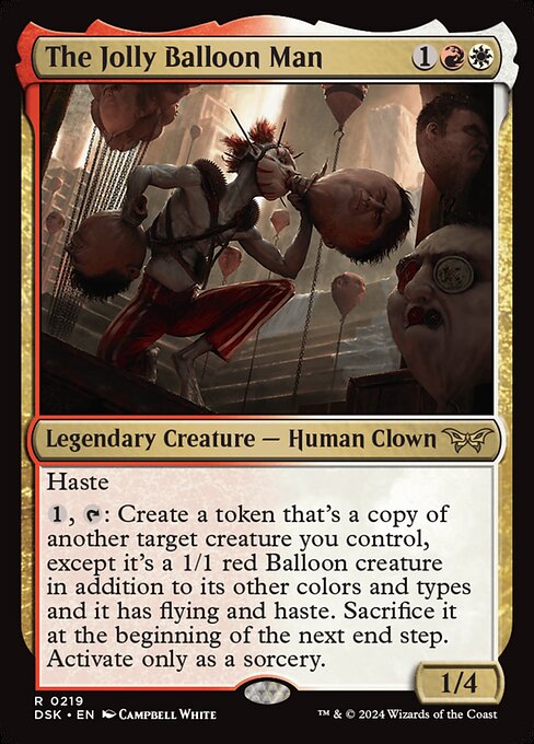 The Jolly Balloon Man (219) [Duskmourn: House of Horror]