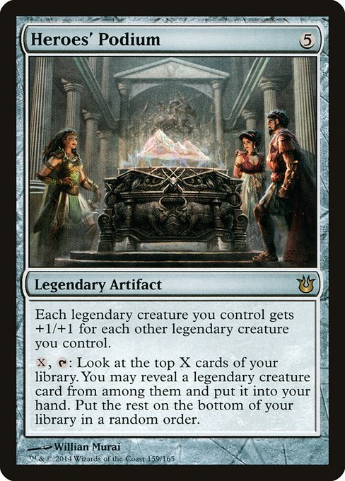 Heroes' Podium (159) [Born of the Gods]
