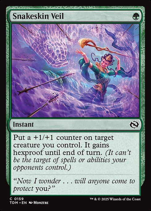 Snakeskin Veil (159) [Tarkir: Dragonstorm]