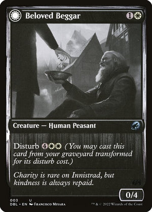 Beloved Beggar // Generous Soul (3) [Innistrad: Double Feature]