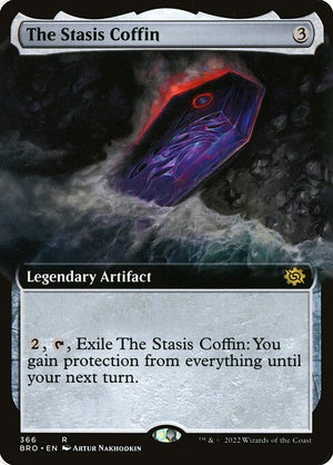 The Stasis Coffin (366) [The Brothers' War] [Extended Art]