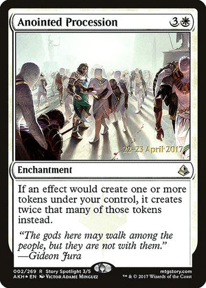 Anointed Procession (2s) [Amonkhet Promos]