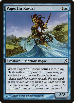 Paperfin Rascal (77) [Lorwyn]