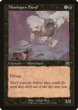 Misshapen Fiend (147) [Mercadian Masques]