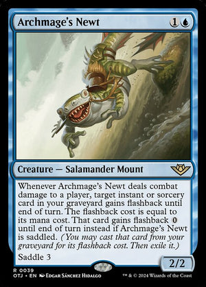 Archmage's Newt (39) [Outlaws of Thunder Junction]