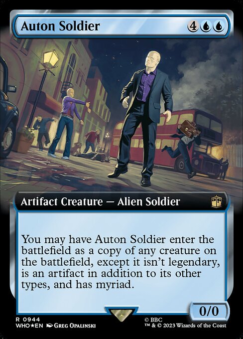Auton Soldier (944) [Doctor Who] [Extended Art]