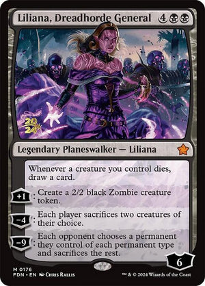 Liliana, Dreadhorde General (176s) [Foundations Promos]