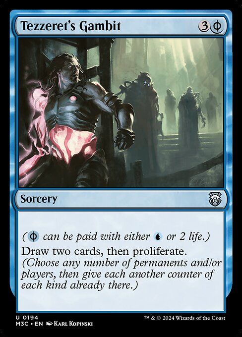 Tezzeret's Gambit (194) [Modern Horizons 3 Commander]