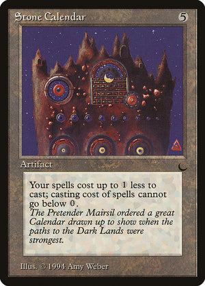 Stone Calendar (111) [The Dark]