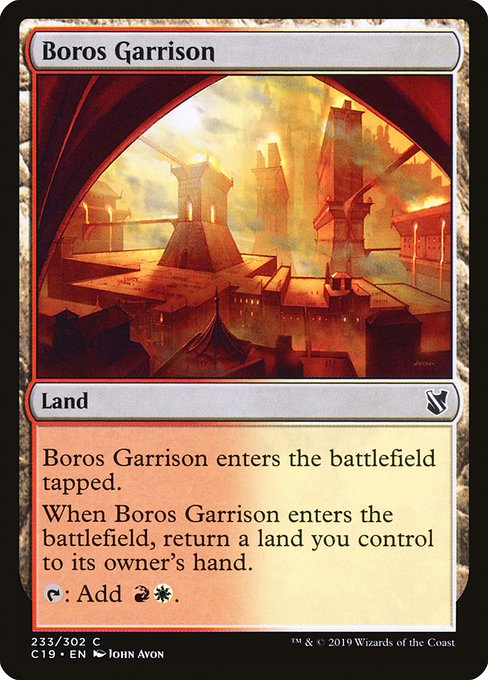 Boros Garrison (233) [Commander 2019]