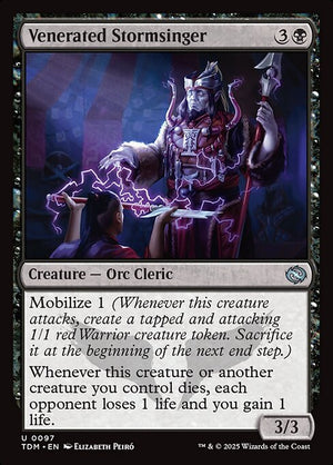 Venerated Stormsinger (97) [Tarkir: Dragonstorm]