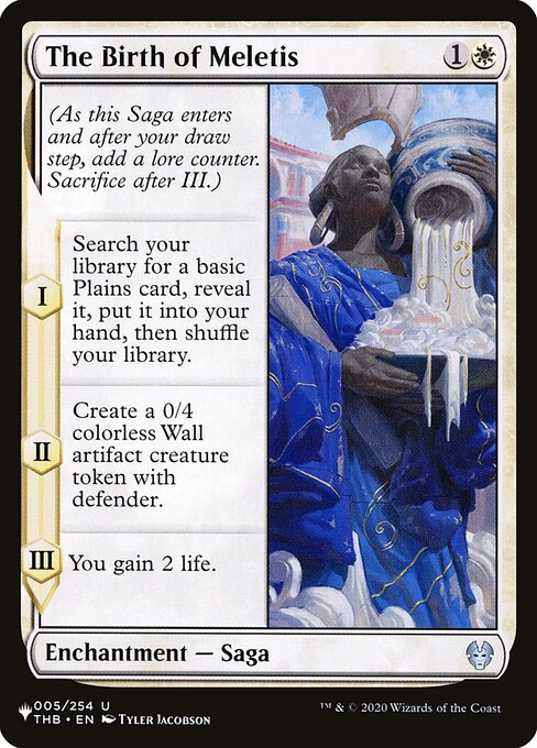 The Birth of Meletis (THB-5) [The List]