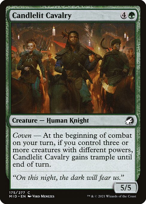 Candlelit Cavalry (175) [Innistrad: Midnight Hunt]