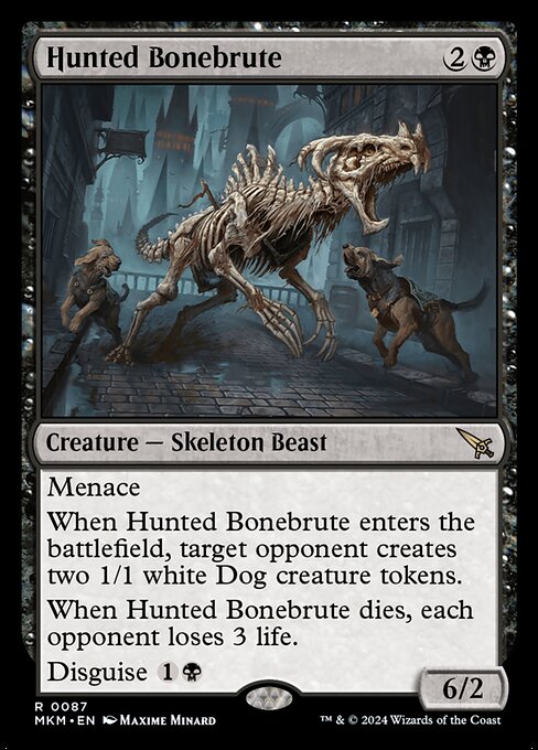 Hunted Bonebrute (87) [Murders at Karlov Manor]