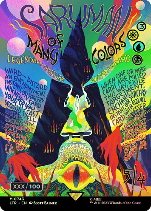 Saruman of Many Colors (743z) [The Lord of the Rings: Tales of Middle-earth] [Borderless]