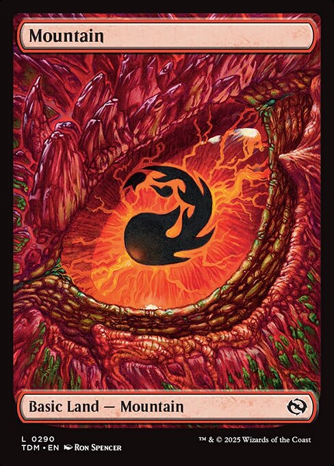 Mountain (290) [Tarkir: Dragonstorm]