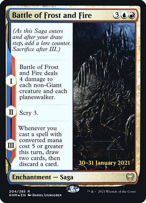 Battle of Frost and Fire (204s) [Kaldheim Promos]