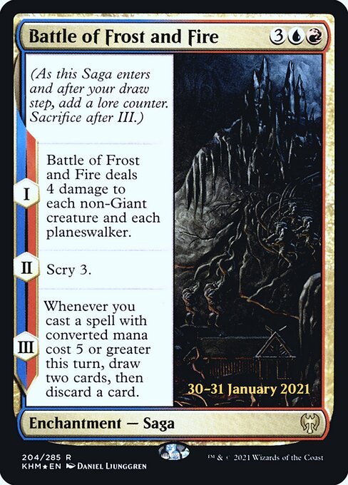 Battle of Frost and Fire (204s) [Kaldheim Promos]