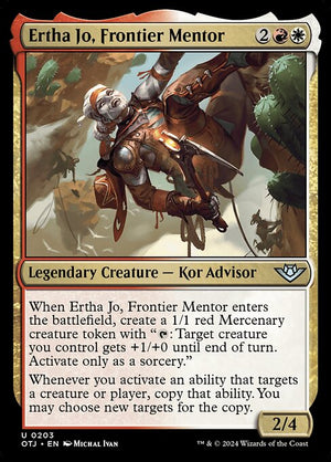 Ertha Jo, Frontier Mentor (203) [Outlaws of Thunder Junction]