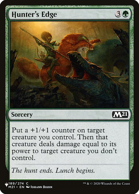 Hunter's Edge (M21-189) [The List]