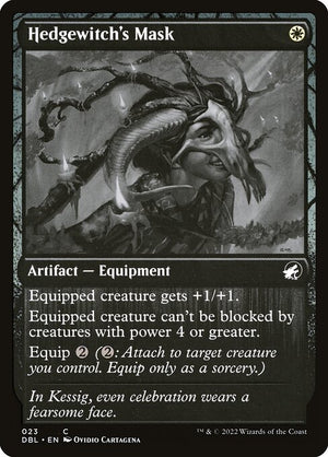 Hedgewitch's Mask (23) [Innistrad: Double Feature]
