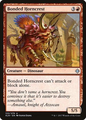 Bonded Horncrest (133) [Ixalan]