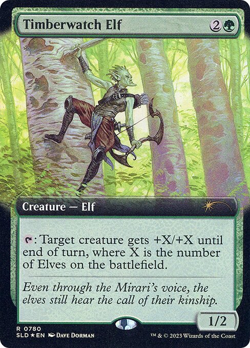 Timberwatch Elf (780) [Secret Lair Drop]