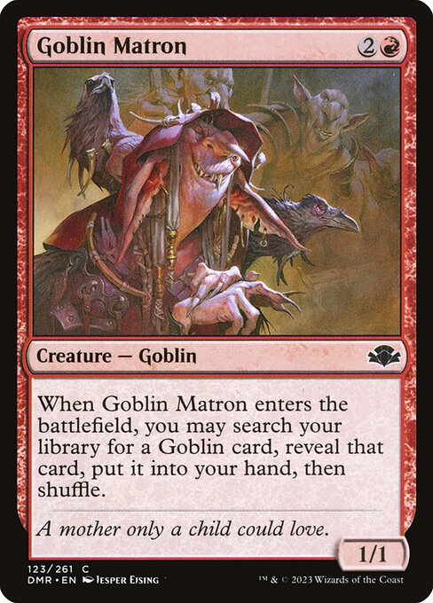 Goblin Matron (123) [Dominaria Remastered]